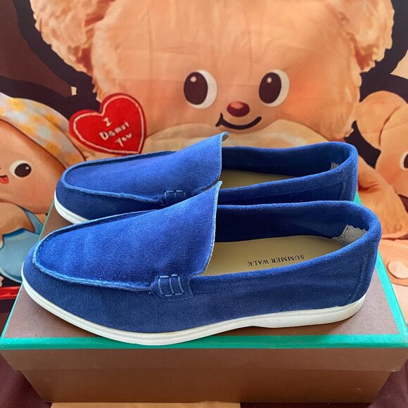 Loro Piana Other - Loro Piana men's blue loafers